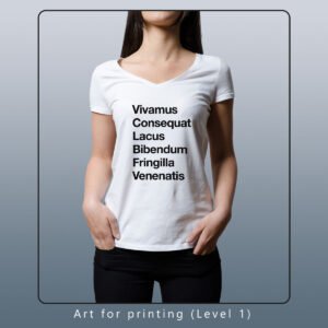 custom design for shirt printing