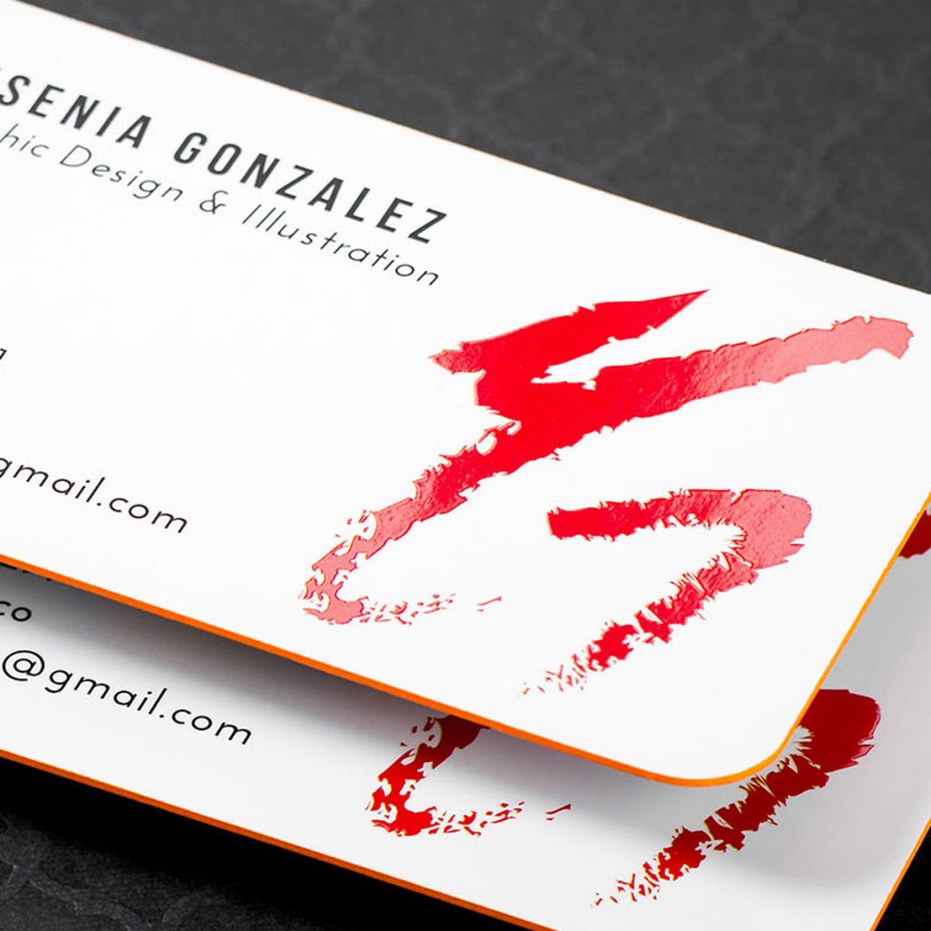 business cards silk Miami
