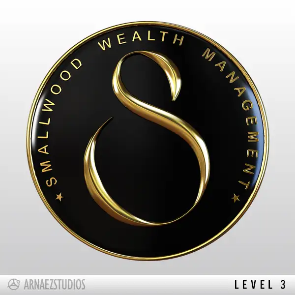 3D logo design - Smallwood by Arnaez Studios Miami